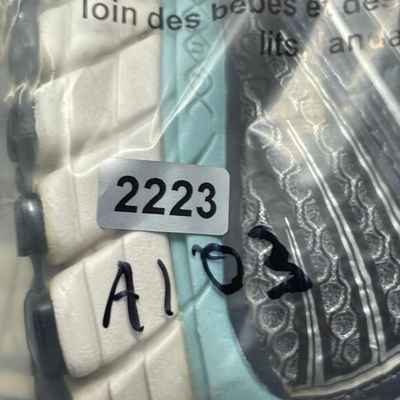 Brooks Ghost 6 Running Shoes Womns Size 6.5 Athletic Trainer Silver Blue - Picture 11 of 11